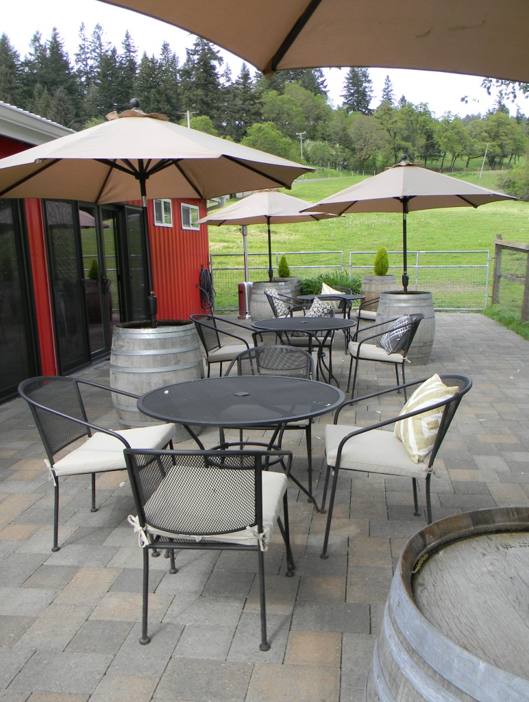 patio area